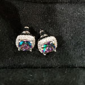 Mytic  Topaz 925 Earrings